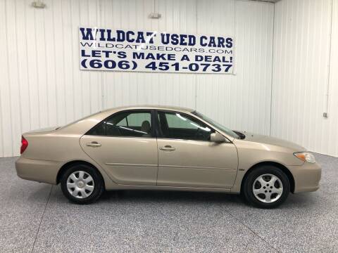 2002 Toyota Camry for sale at Wildcat Used Cars in Somerset KY