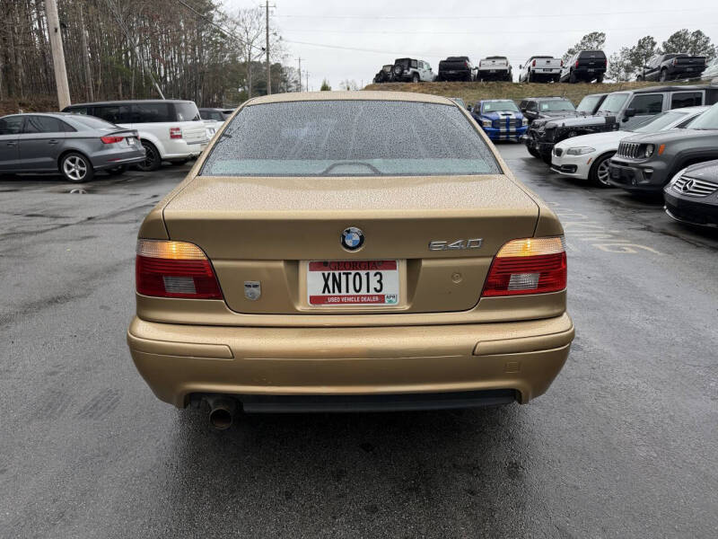 2003 BMW 5 Series 540i