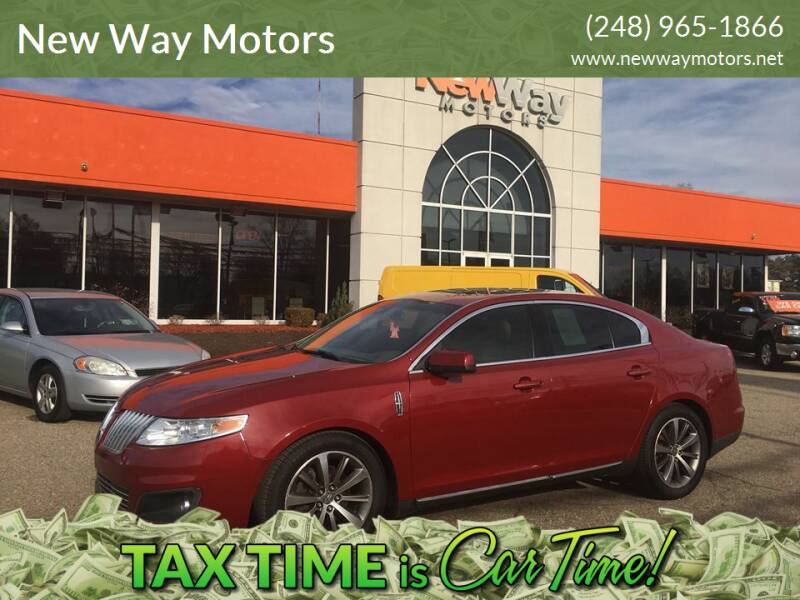 2009 Lincoln MKS for sale at New Way Motors in Ferndale MI