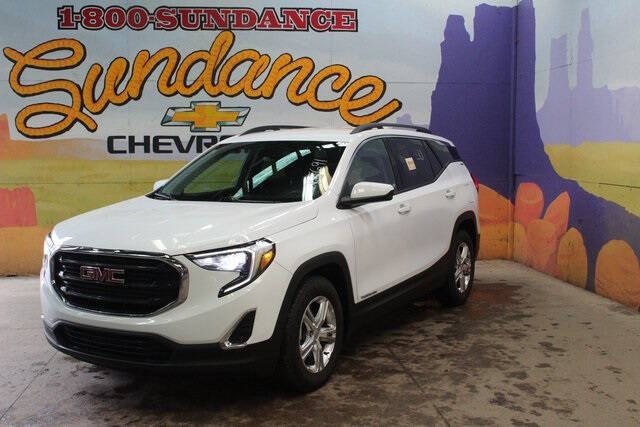 Used 2018 GMC Terrain SLE with VIN 3GKALMEV5JL265691 for sale in Grand Ledge, MI