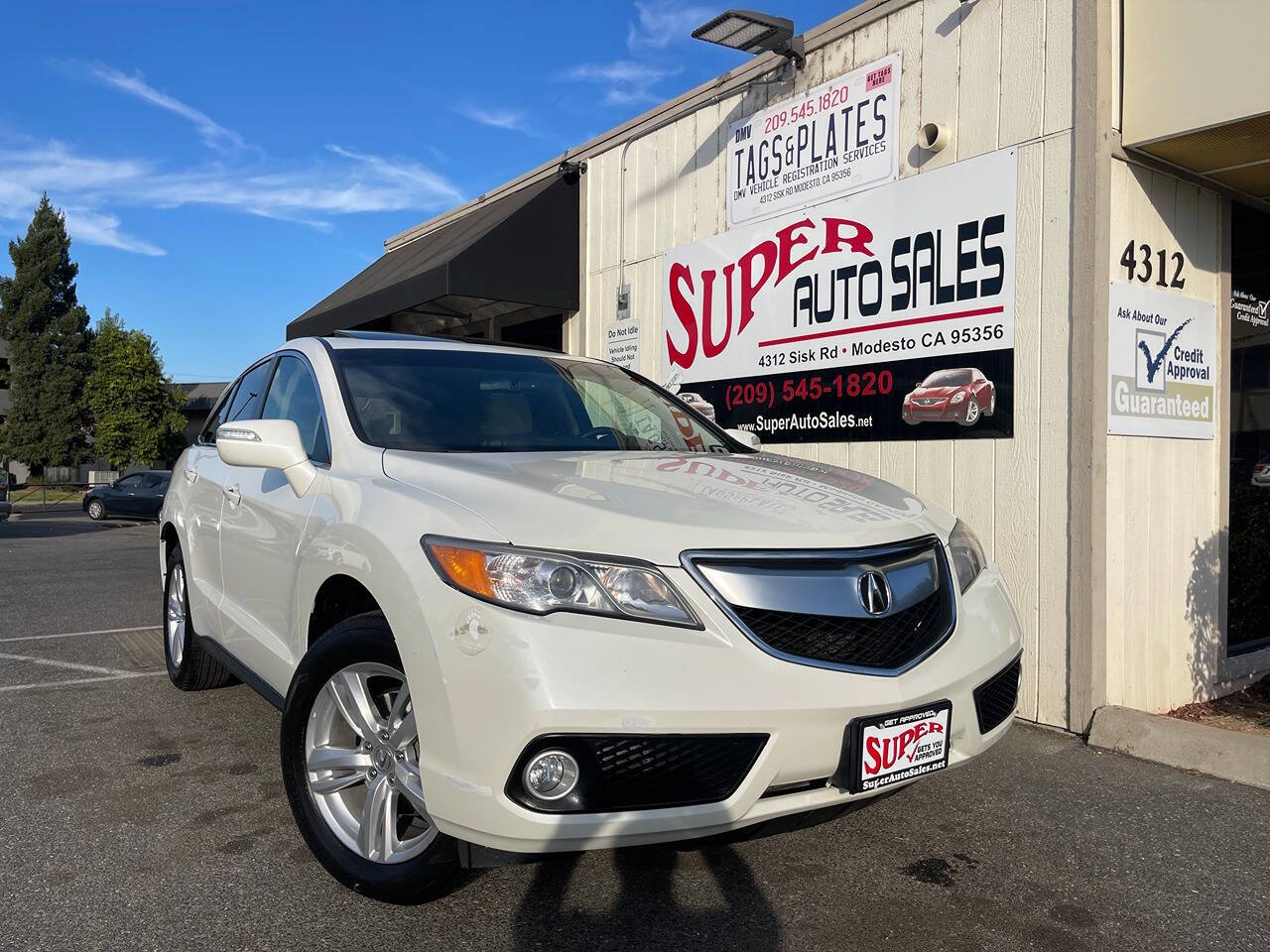 2013 Acura RDX for sale at Super Auto Sales Modesto in Modesto, CA