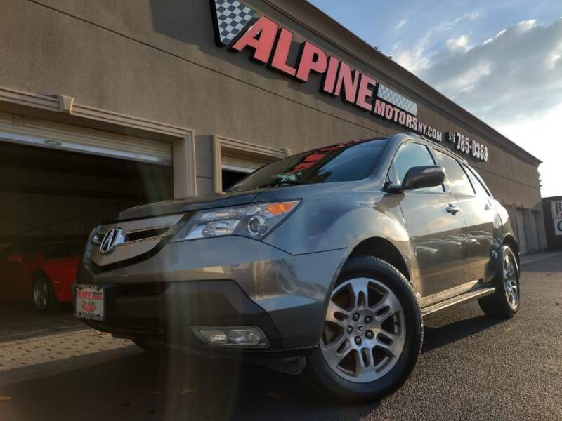 2008 Acura MDX for sale at Alpine Motors Certified Pre-Owned in Wantagh NY