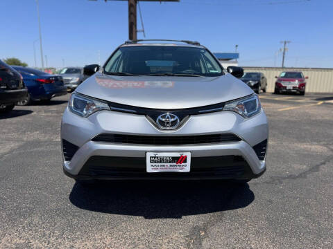 2016 Toyota RAV4 for sale at MASTERS AUTO SALE LLC in Lubbock TX