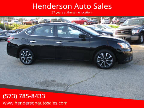 2014 Nissan Sentra for sale at Henderson Auto Sales in Poplar Bluff MO