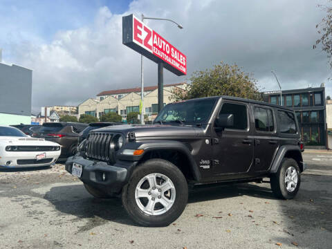 2021 Jeep Wrangler Unlimited for sale at EZ Auto Sales Inc in Daly City CA