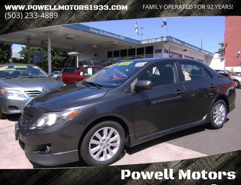 2009 Toyota Corolla S