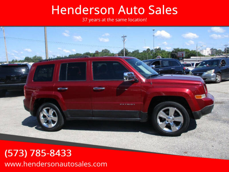 2017 Jeep Patriot for sale at Henderson Auto Sales in Poplar Bluff MO