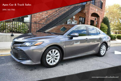 2019 Toyota Camry for sale at Apex Car & Truck Sales in Apex NC