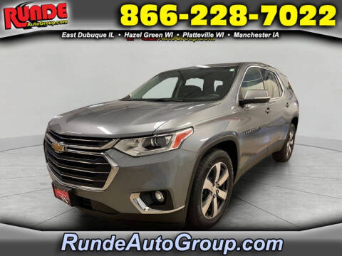 2021 Chevrolet Traverse for sale at Runde PreDriven in Hazel Green WI