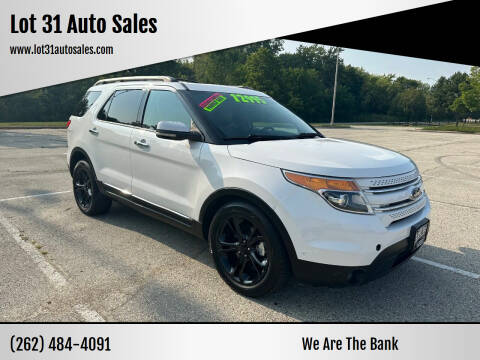 2011 Ford Explorer for sale at Lot 31 Auto Sales in Kenosha WI