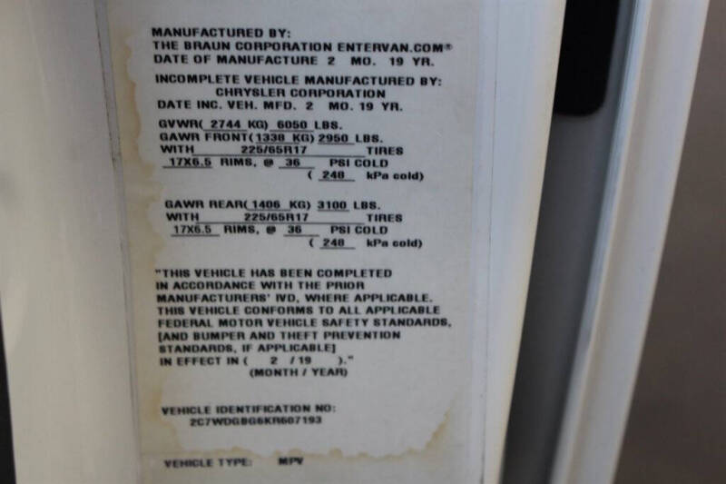 2019 Dodge Grand Caravan SE