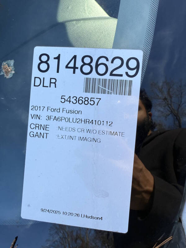 2017 Ford Fusion Hybrid SE