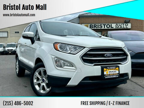 2019 Ford EcoSport for sale at Bristol Auto Mall in Levittown PA
