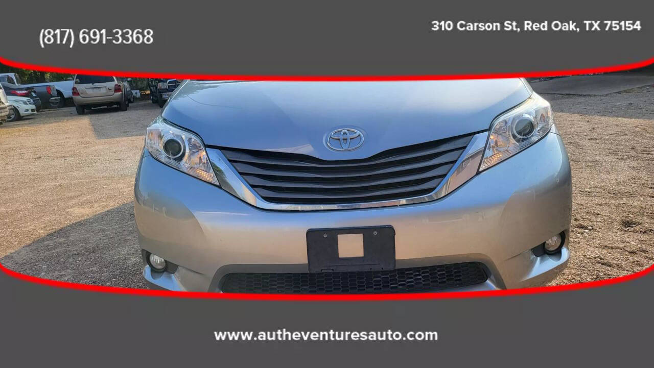 2012 Toyota Sienna for sale at AUTHE VENTURES AUTO in Red Oak, TX