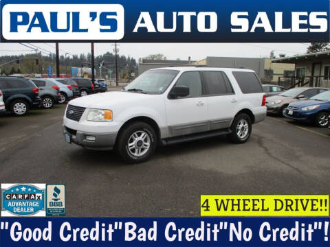 2003 Ford Expedition for sale at Paul's Auto Sales in Eugene OR