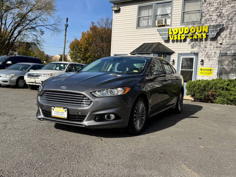 2014 Ford Fusion for sale at Loudoun Used Cars in Leesburg VA