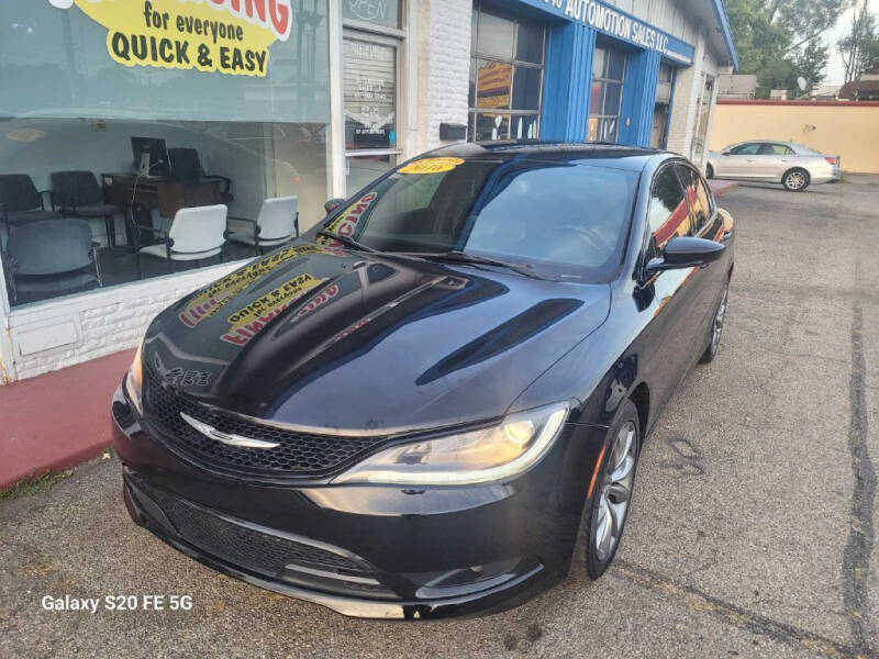 2016 Chrysler 200 for sale at AutoMotion Sales in Franklin OH