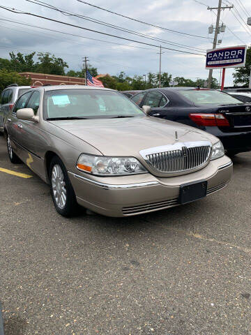 2003 Lincoln Town Car for sale at CANDOR INC in Toms River NJ