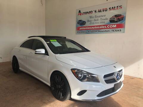 2019 Mercedes-Benz CLA for sale at Antonio's Auto Sales in South Houston TX