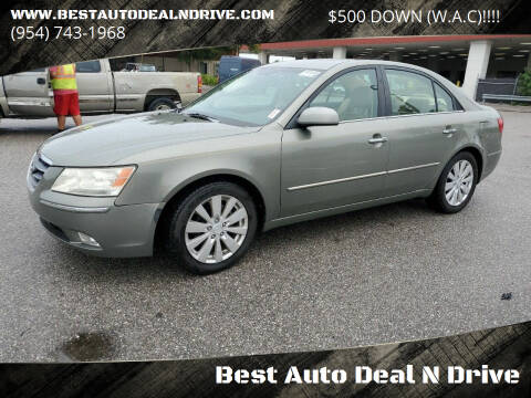 2009 Hyundai Sonata for sale at Best Auto Deal N Drive in Hollywood FL