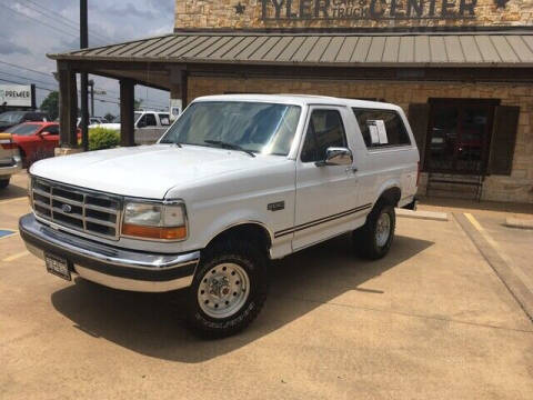 1993 Ford Bronco for sale at Tyler Car  & Truck Center in Tyler TX