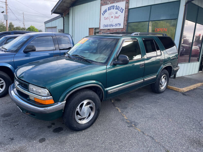 1998 Chevrolet Blazer for sale at Low Auto Sales in Sedro Woolley WA
