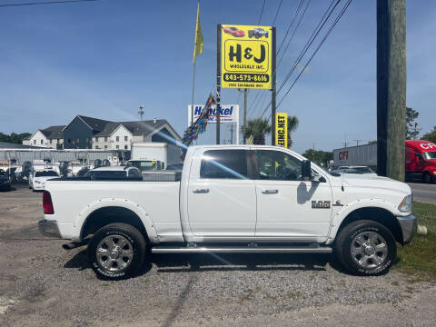 2017 RAM 2500 for sale at H & J Wholesale Inc. in Charleston SC