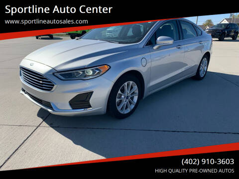 2019 Ford Fusion titanium for sale at Sportline Auto Center in Columbus NE