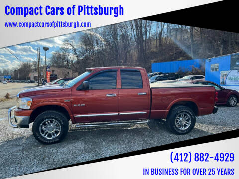 2008 Dodge Ram Pickup 1500 for sale at Compact Cars of Pittsburgh in Pittsburgh PA