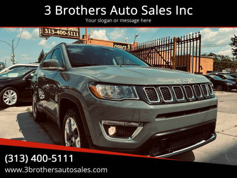 2020 Jeep Compass for sale at 3 Brothers Auto Sales Inc in Detroit MI