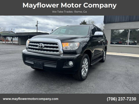 2012 Toyota Sequoia for sale at Mayflower Motor Company in Rome GA