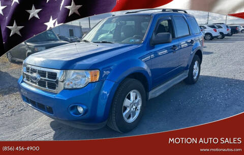 2011 Ford Escape for sale at Motion Auto Sales in West Collingswood Heights NJ