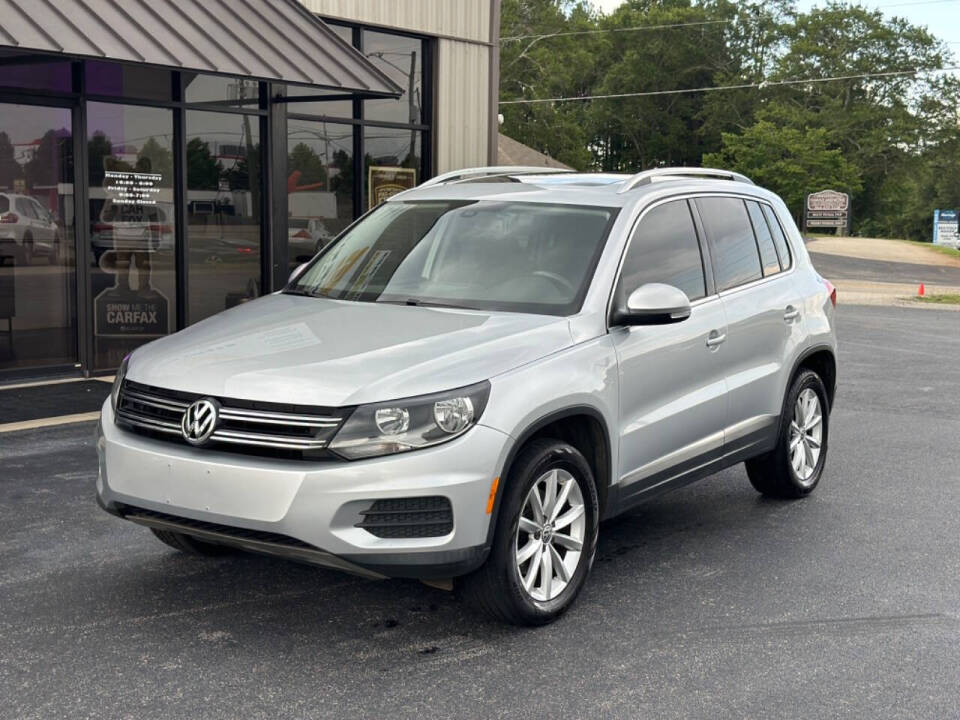 2017 Volkswagen Tiguan for sale at Golden Wheels Auto in Wellford, SC