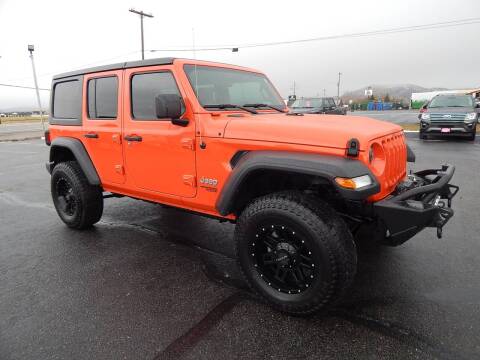 2018 Jeep Wrangler Unlimited for sale at West Motor Company - West Motor Ford in Preston ID