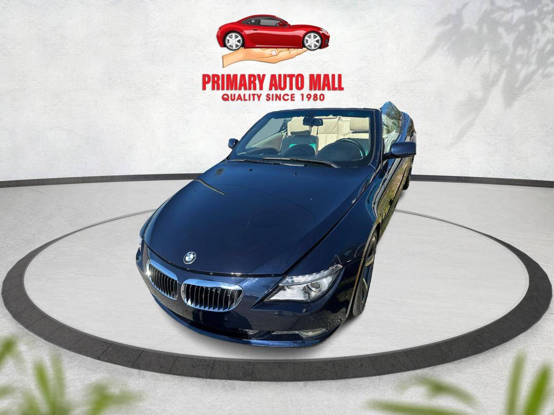 2008 BMW 6 Series for sale at Primary Auto Mall in Fort Myers, FL