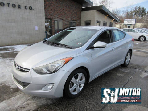 2013 Hyundai Elantra for sale at S & J Motor Co Inc. in Merrimack NH