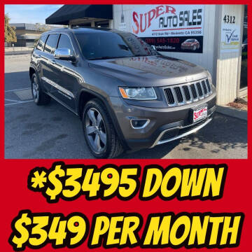 2015 Jeep Grand Cherokee for sale at Super Auto Sales Modesto in Modesto CA