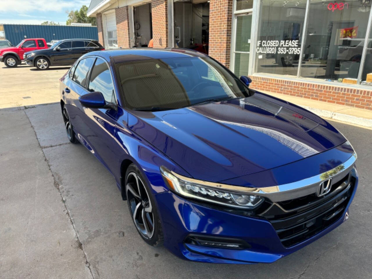 2018 Honda Accord for sale at Kansas Auto Sales in Ulysses, KS