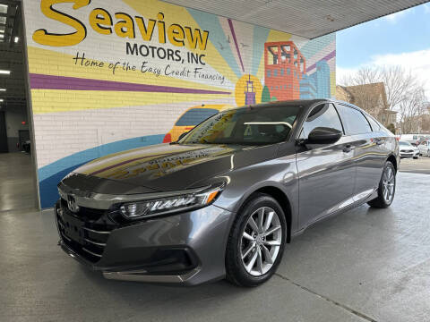 2021 Honda Accord for sale at Seaview Motors Inc in Stratford CT