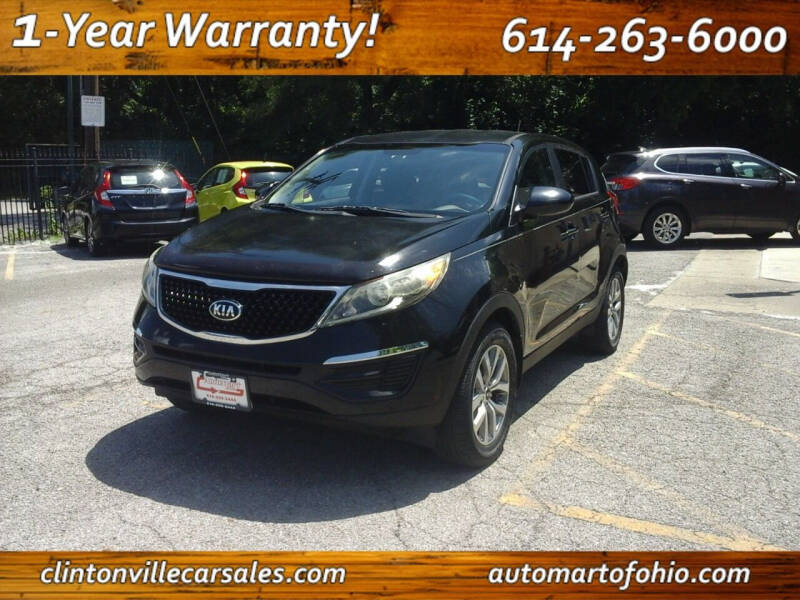 2016 Kia Sportage for sale at Clintonville Car Sales - AutoMart of Ohio in Columbus OH