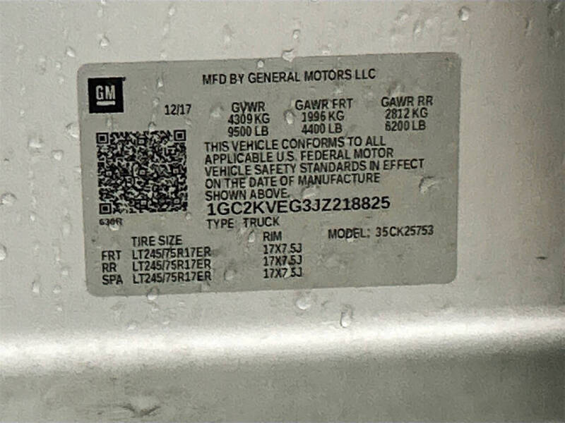 2018 Chevrolet Silverado 2500HD