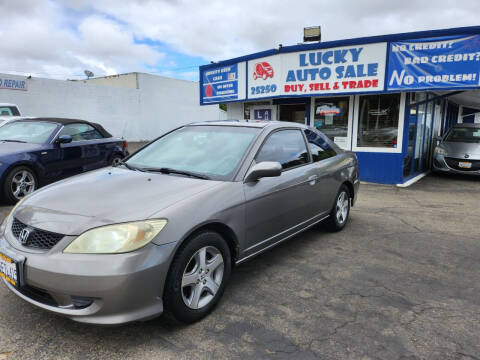 2004 Honda Civic for sale at Lucky Auto Sale in Hayward CA