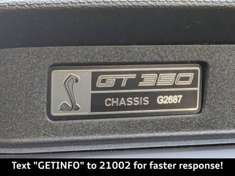 2016 Ford Mustang Shelby GT350