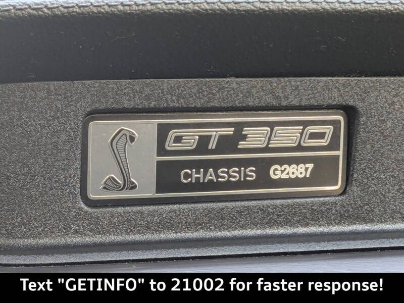 2016 Ford Mustang Shelby GT350