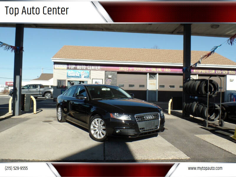 2012 Audi A4 for sale at Top Auto Center in Quakertown PA