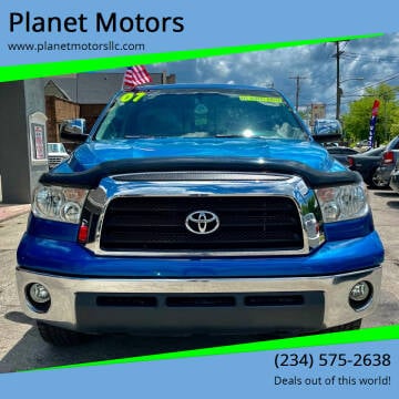 2007 Toyota Tundra for sale at Planet Motors in Youngstown OH