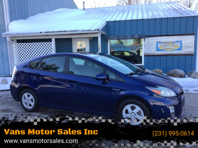 2011 Toyota Prius for sale at Vans Motor Sales Inc in Traverse City MI