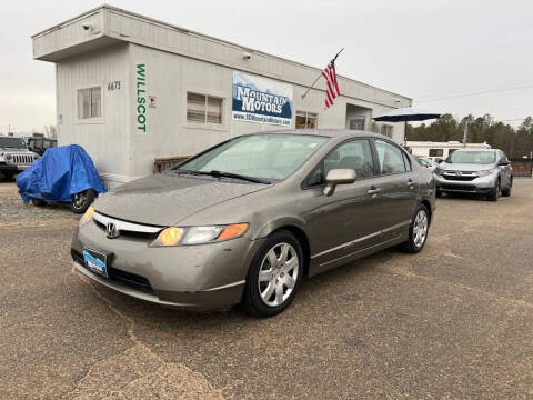 2008 Honda Civic for sale at Mountain Motors LLC in Spartanburg SC