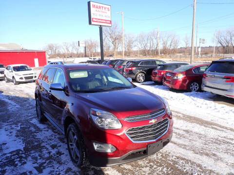 2017 Chevrolet Equinox for sale at Marty's Auto Sales in Savage MN