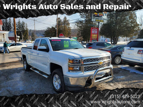 2015 Chevrolet Silverado 1500 for sale at Wrights Auto Sales and Repair in Dolgeville NY